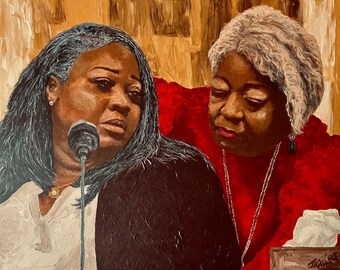 Giclee firmado a mano: "American Sheroes"