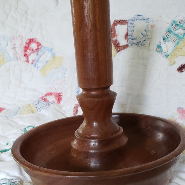 Wooden Candle Holder Etsy