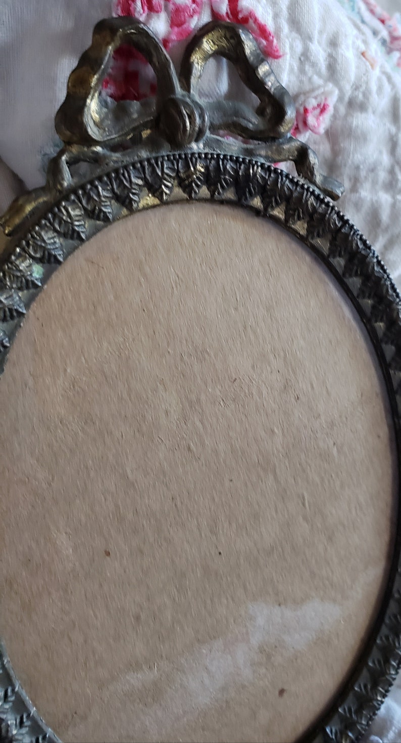 Vintage Standing Picture Frame Etsy