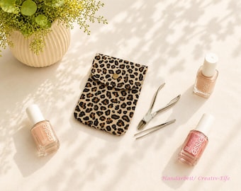 Elegant nail care case – perfect for manicures and pedicures on the go