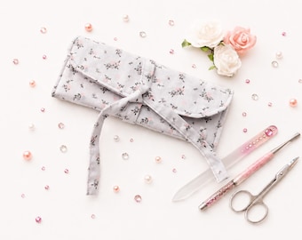 Elegant nail care case – perfect for manicures and pedicures on the go