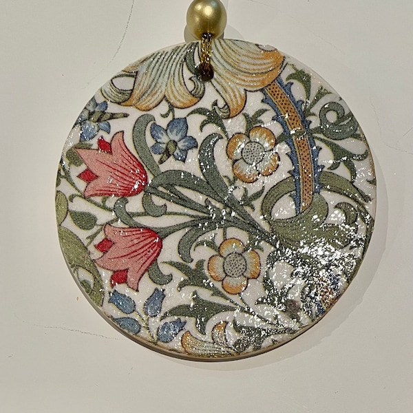 Ornaments | William Morris | Ceramic | No. 2 |Sold in Sets of 2