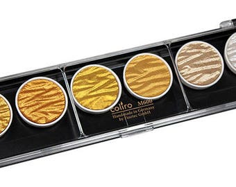6 Pearlcolors Gold & Silver, M600, FINETEC GmbH