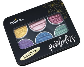 coliro "Rainbow" Pearlcolor Set C710 - Blechetui