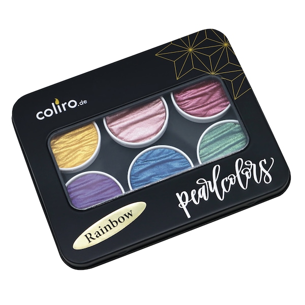 coliro "Rainbow" Pearlcolor Set C710 - metal case