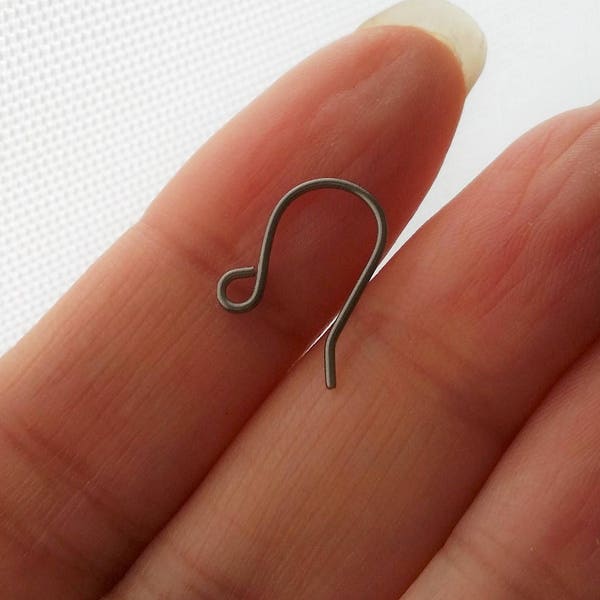 Titanium Earring hook | wire supply findings | Sensitive Earring Supply | Hypoallergenic posts