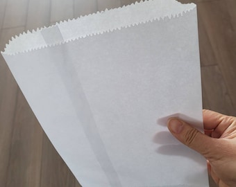 Funda de sobre de papel blanco / Bolsa plana Notion