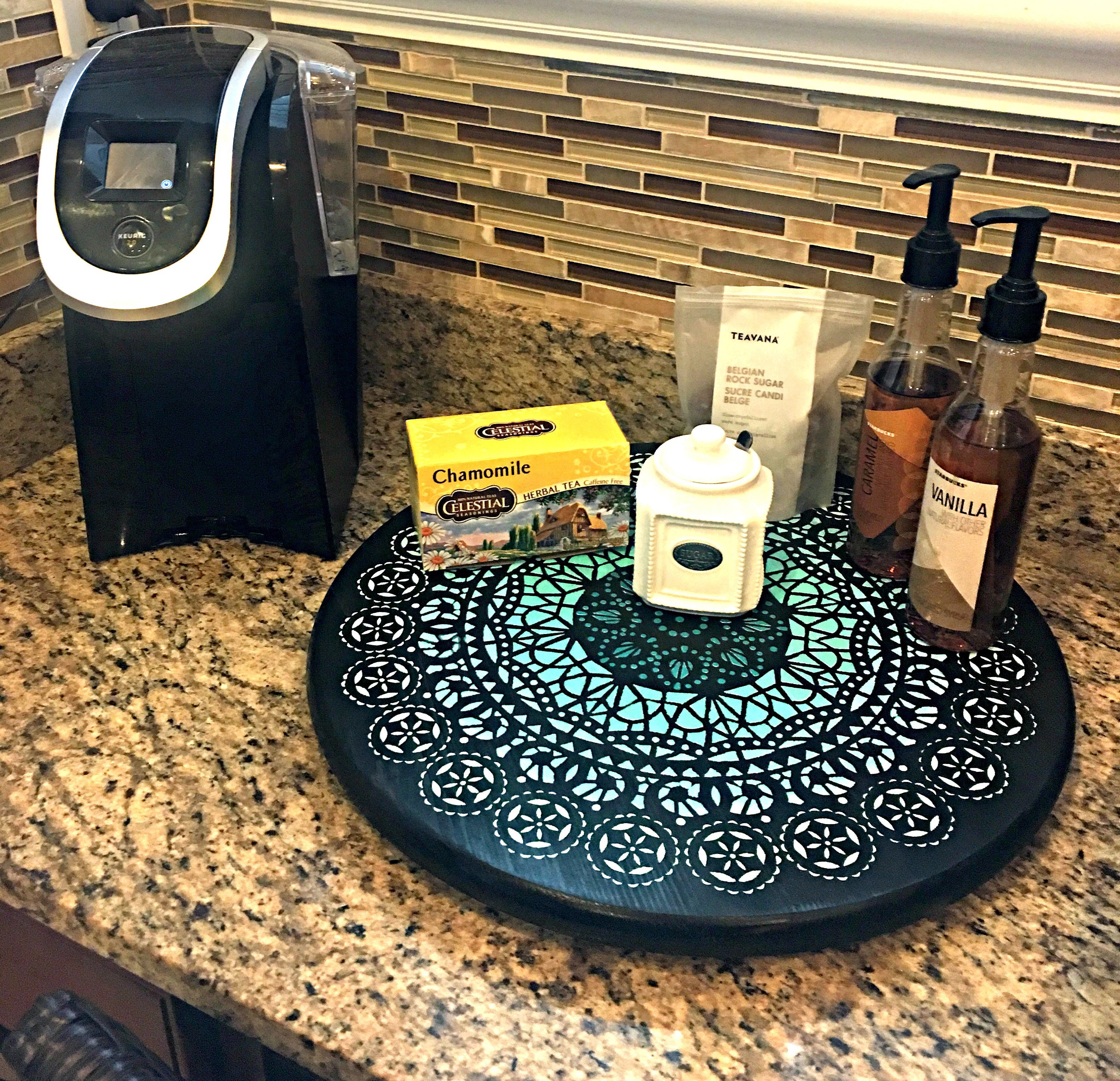 Lazy Susan Turntable Kitchen Table Centerpieces Unique Home Etsy