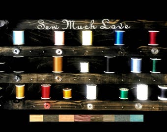 Thread Rack, Thread Organizer / Gifts for Sewer / Gifts for Quilters / Gifts for Mom / Unique Gifts for Women / Birthday Gifts for Mom