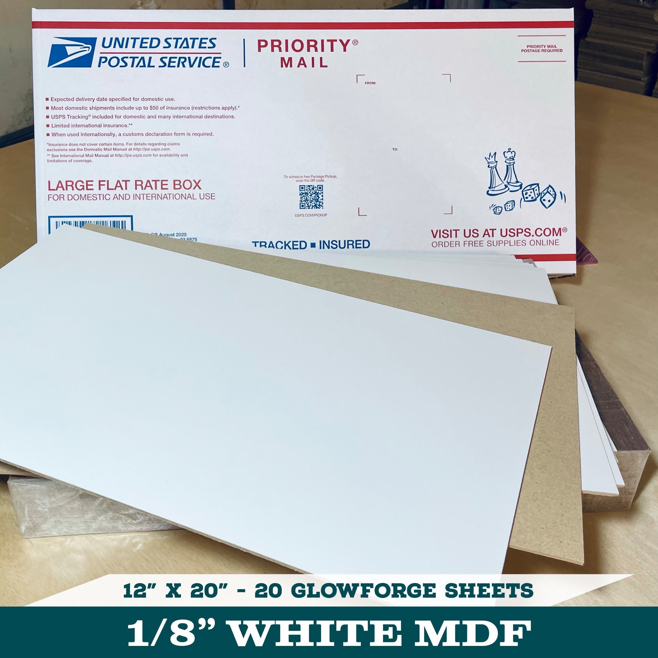 18 inch white markerboard ready materials for laser engraving