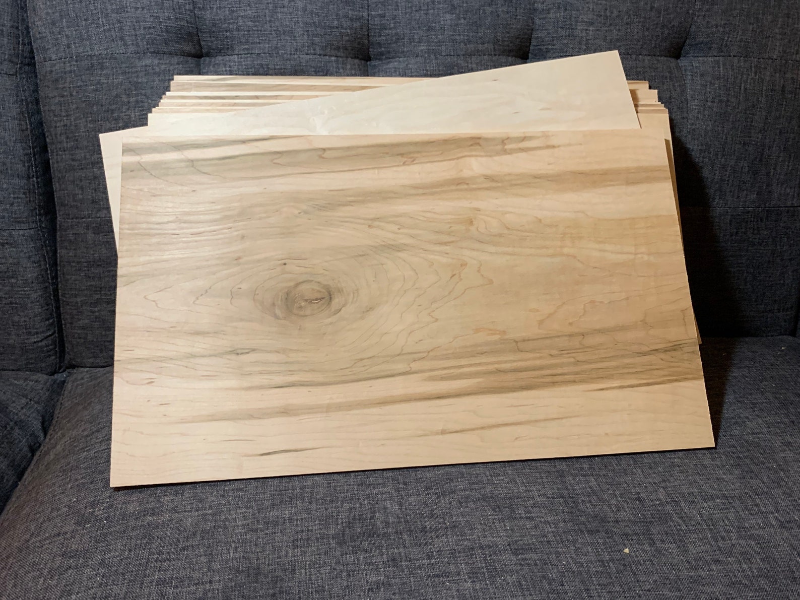1/4 FINISHED Maple Plywood 6mm 10 Pack Laser Etsy
