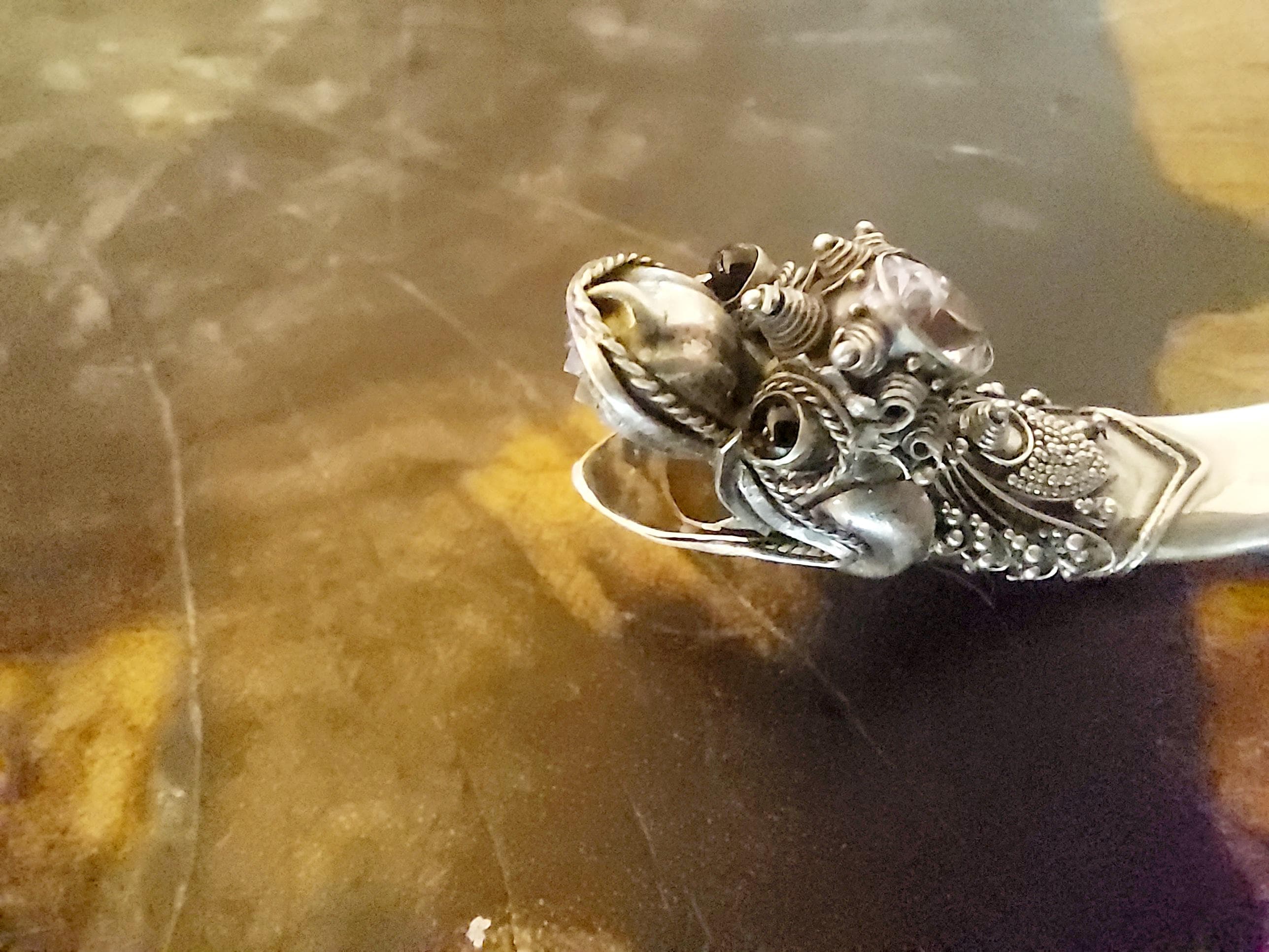 ●SUNDAYOFFCLUB● Cigarette Holder Necklace - Antique Silver Cigarette Holder Necklace - Etsy
