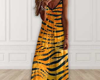Ed Hardy Rhinestone Tiger Print Dress - Etsy