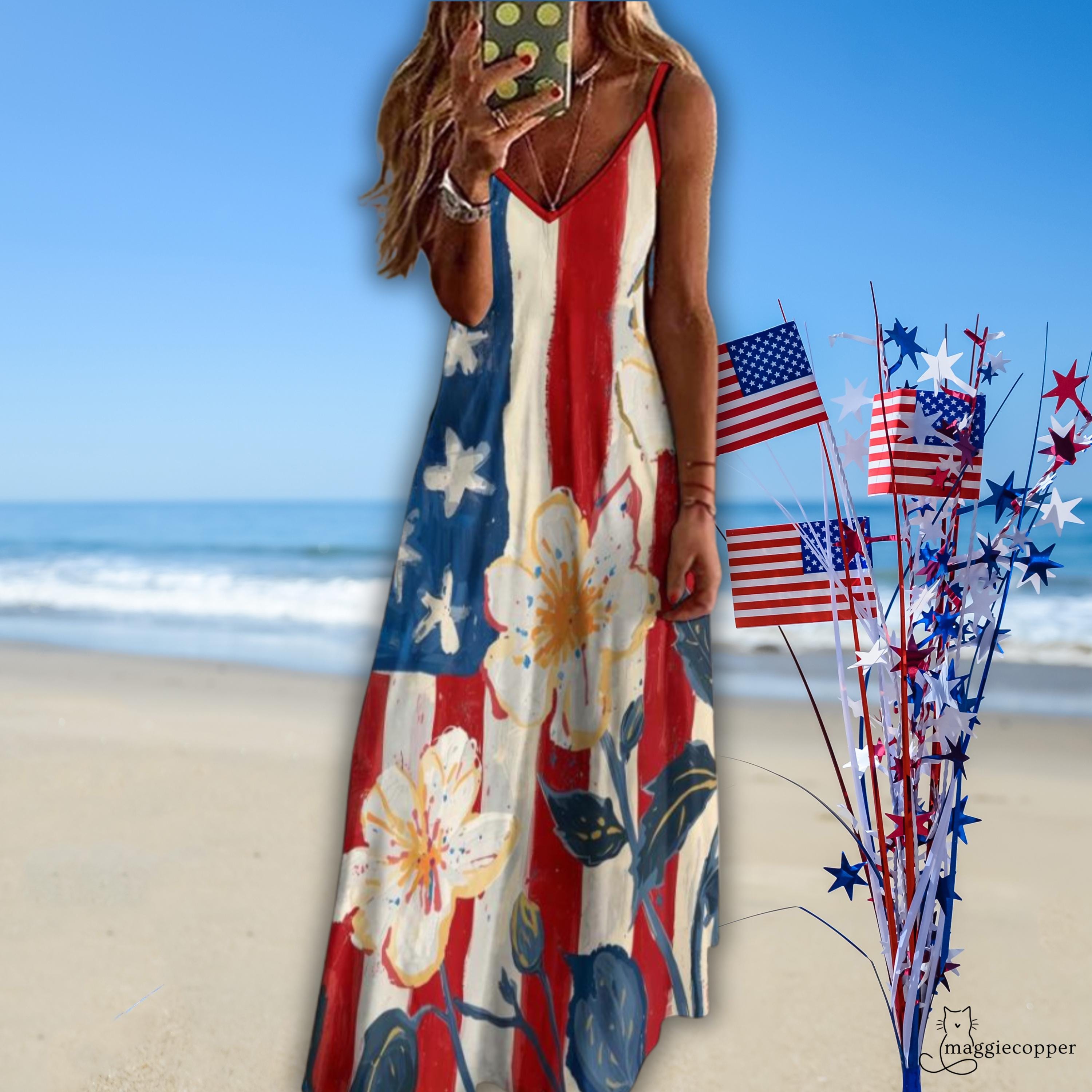 american flag bridesmaid dresses Usa Gown With extensive size range