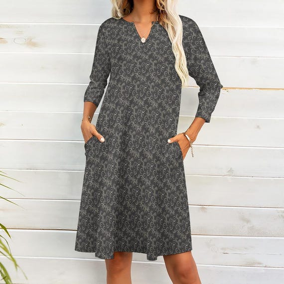 midi modest dresses for women Simplee Womens Floral Maxi Dress