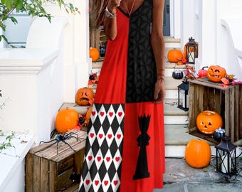 casino maxi dress Casino Royale : Dress (Casino Red) Large / Casino Red