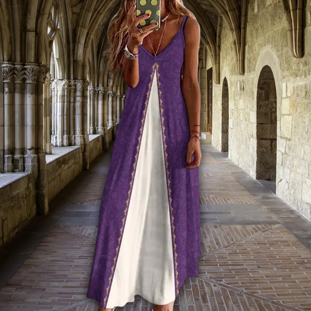 purple princess dress for adults Luxury Evening Gown Princess Purple XXXL / Violet / Lace