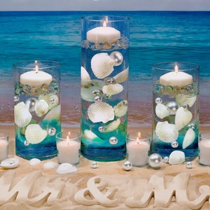 Beach Wedding Centerpieces -  UK