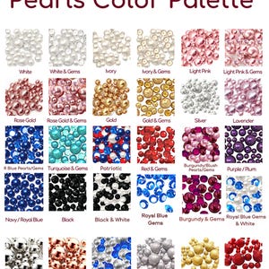 Drijvend custom/voorbeeldpakket- Kies de kleuren/maten van parels, edelstenen, enz.- Vult 1 gallon van de drijvende decoraties voor je vazen