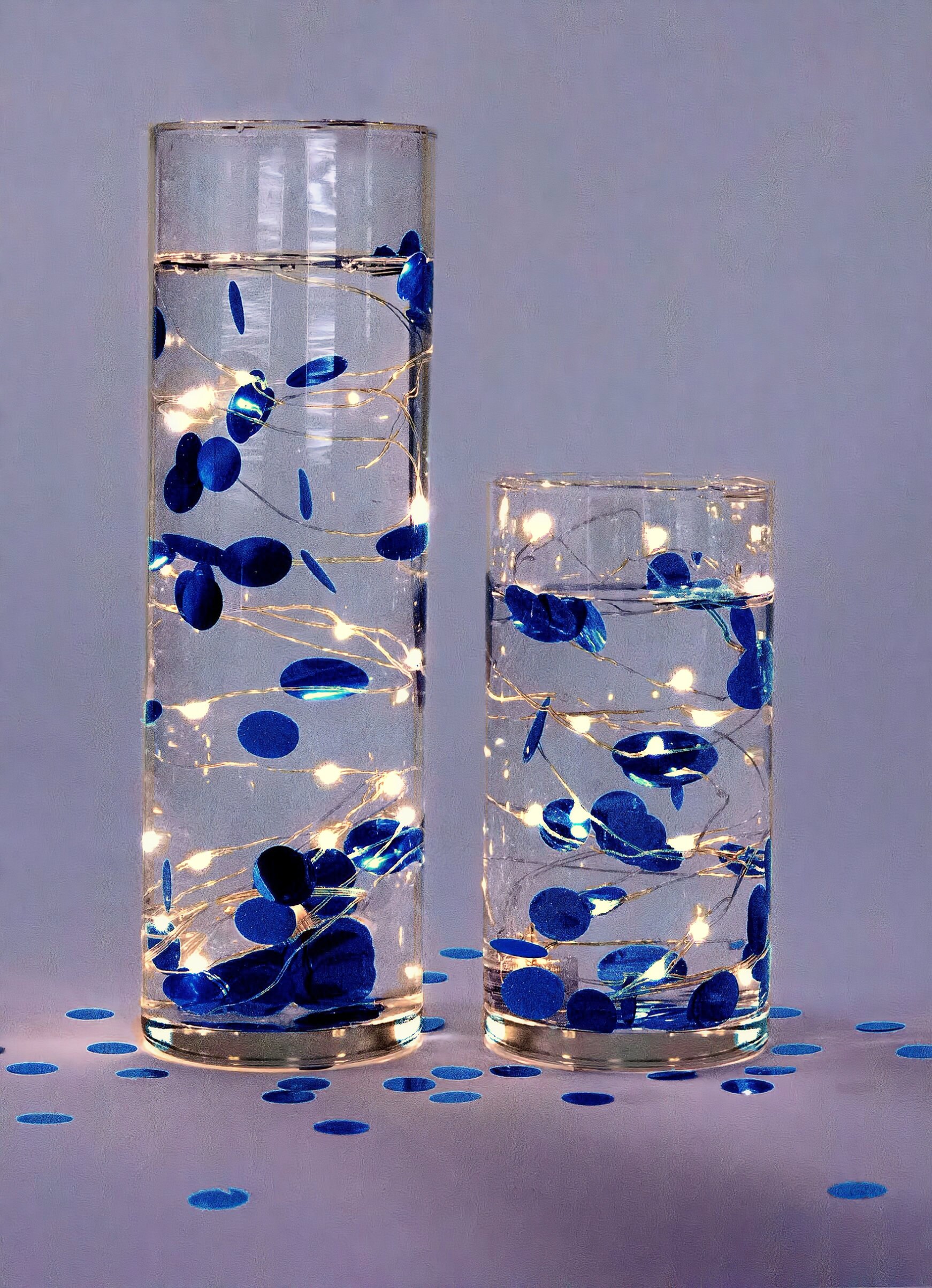 Royal Blue Vases Etsy