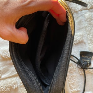 Genuine Black leather purse image 5