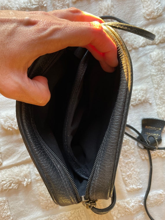 Genuine Black leather purse - image 5