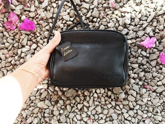 Genuine Black leather purse - image 2