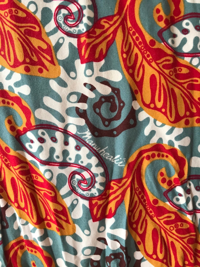 Manuhealii tank dress Hawaiian print