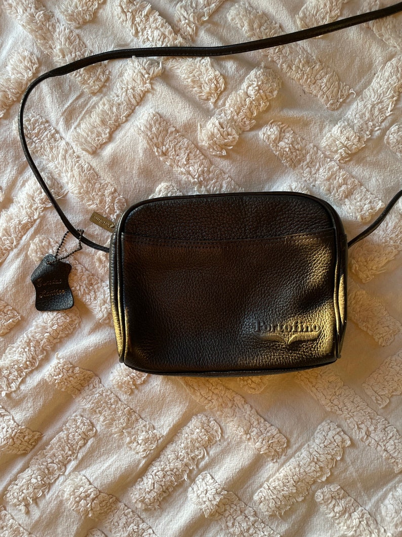 Genuine Black leather purse image 1