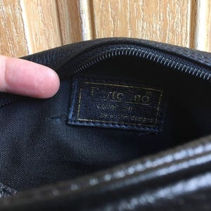 Genuine Black leather purse image 3