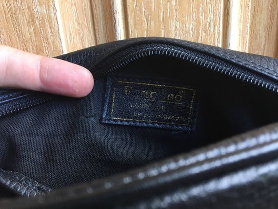 Genuine Black leather purse - image 3