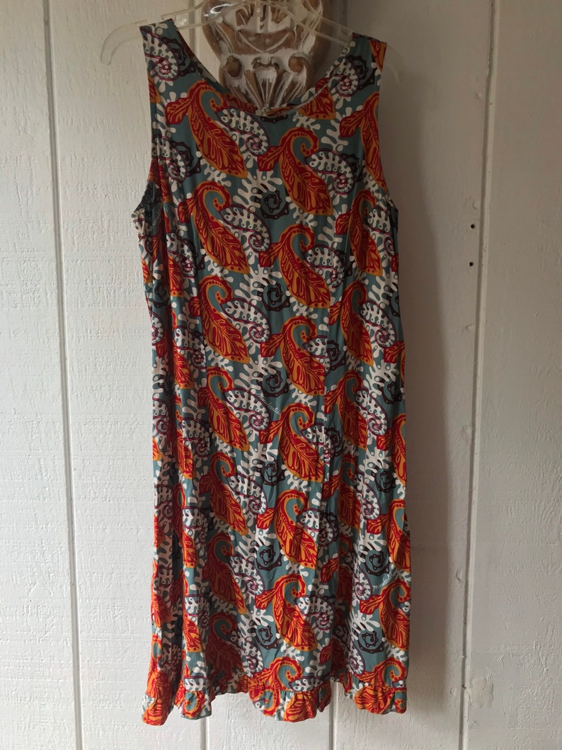 Manuhealii tank dress Hawaiian print