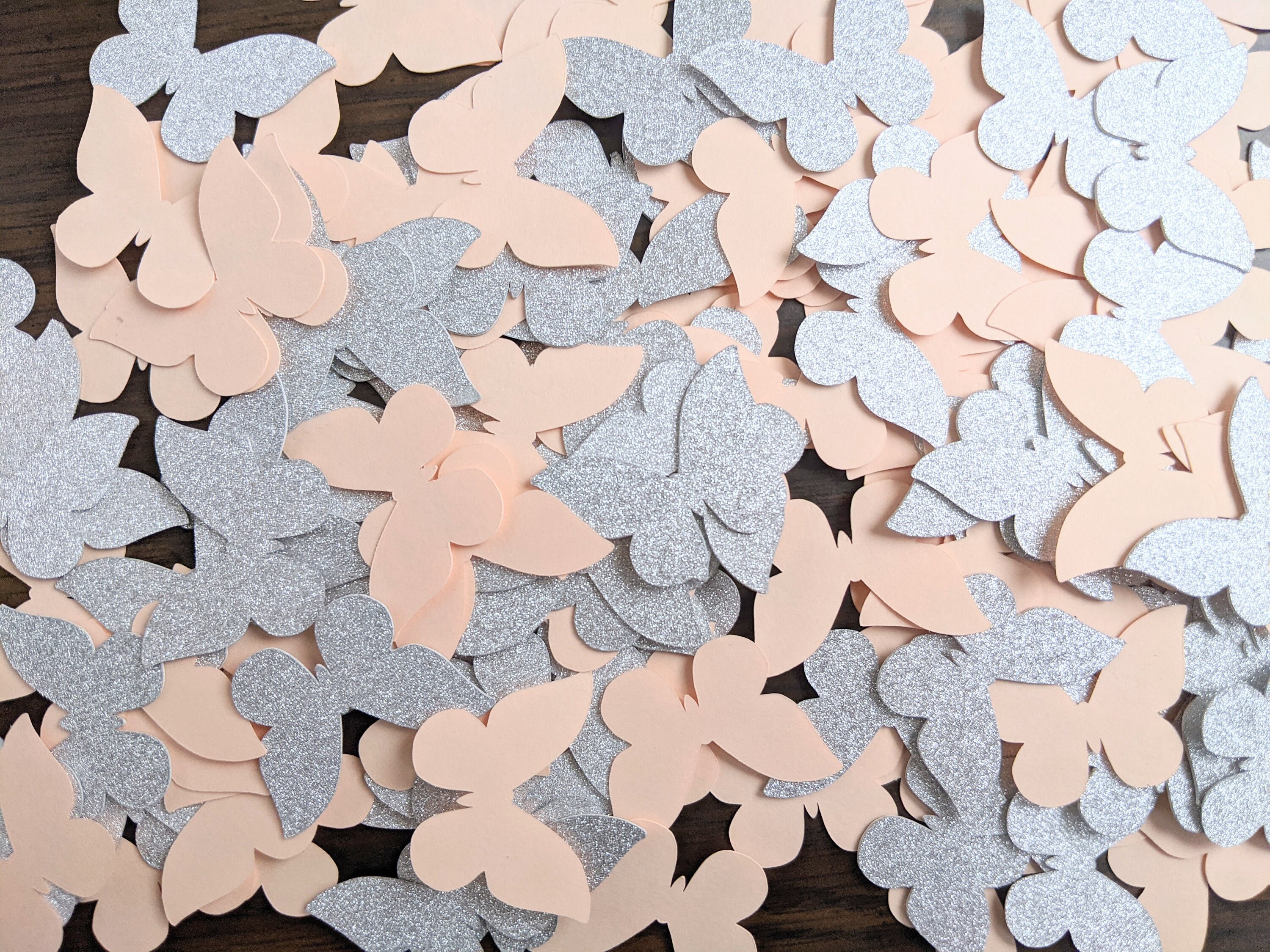 Set of 1000 Personalize Butterfly Confetti Baby Shower Confetti Die Cut Butterflies Paper Butterflies for ScrapbookButterfly