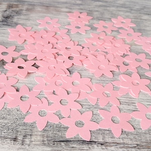 Set of 1000 Custom Flower Confetti, Birthday Decor, Baby Shower Confetti, Paper Flower, Flower Table Scatter, Handmade