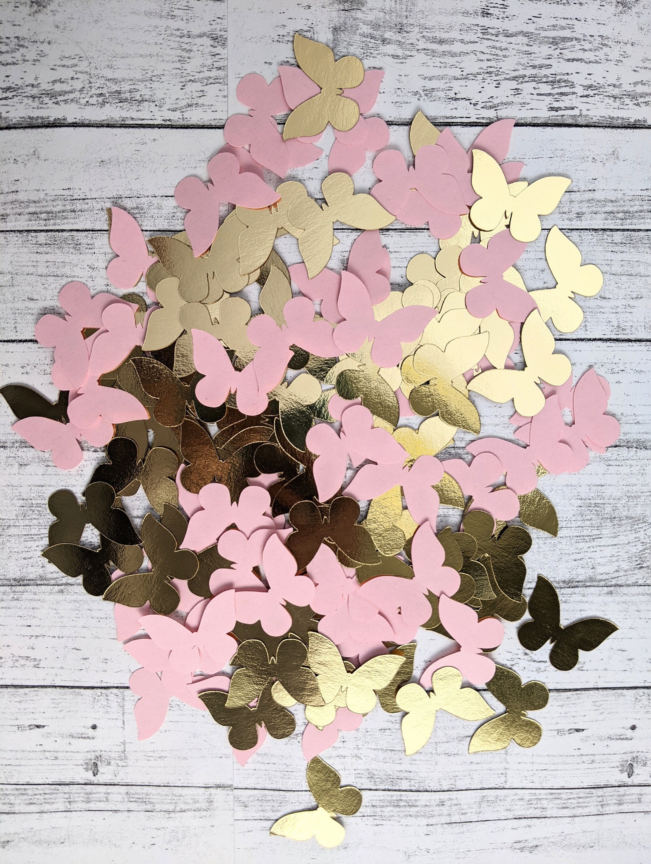 Set of 1000 Personalize Butterfly Confetti Baby Shower Confetti Die Cut Butterflies Paper Butterflies for Scrapbook Butterfly
