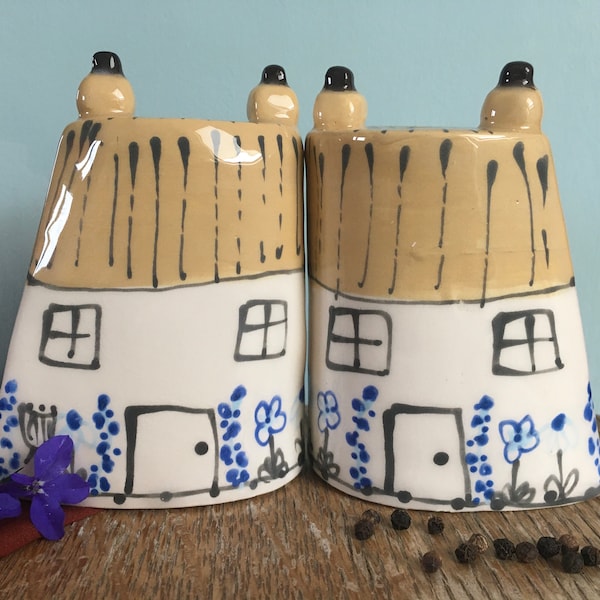 Salt and Pepper Pots Etsy UK