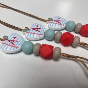Teacher Lanyard// Personalized Teacher Lanyard// Engraved Teacher Lanyard// Teacher Wooden Lanyard
