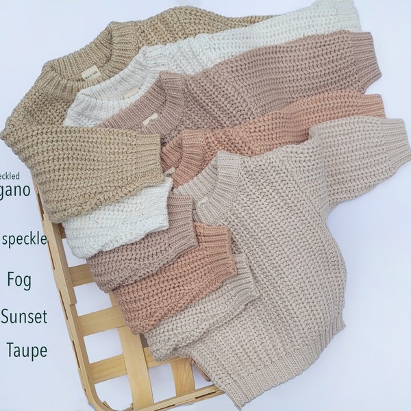 Knit Baby Sweater Etsy