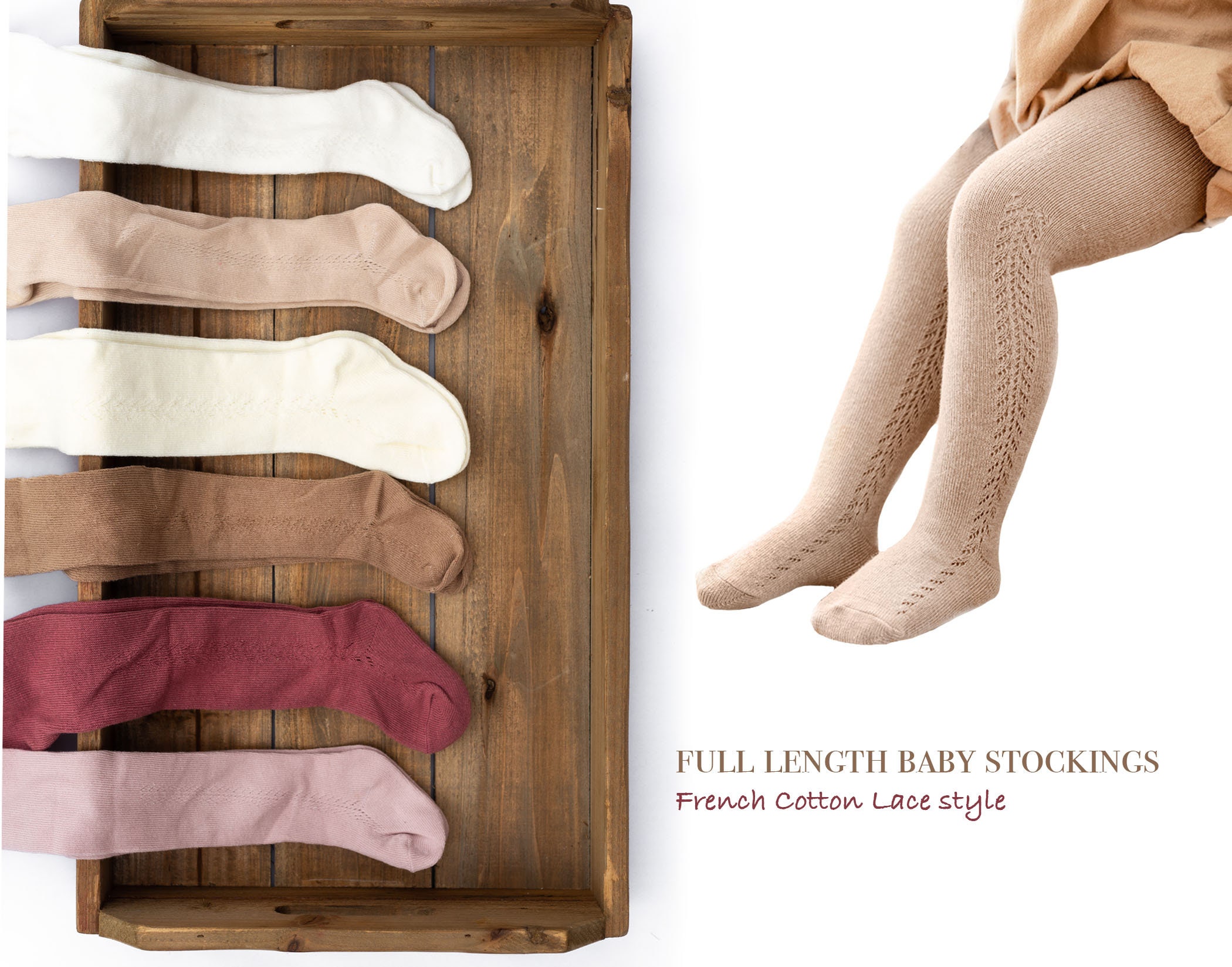 Baby Cable Knit Tights 