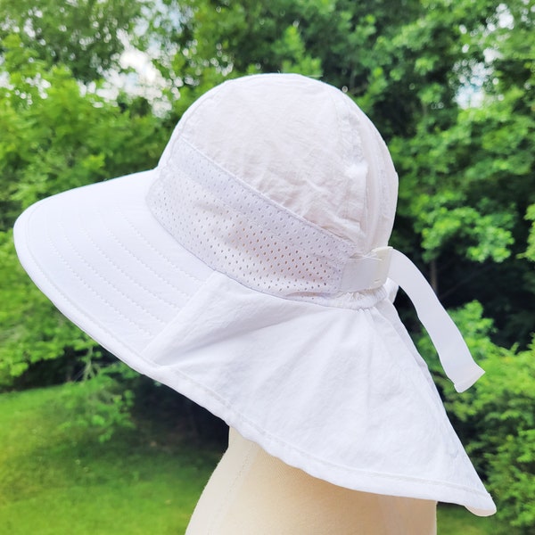 Baby Boys Girls Sun Beach Bonnet Hat Umbrella style Breathable Quick Dry Summer hat with wide Brim Sun shoulder protection