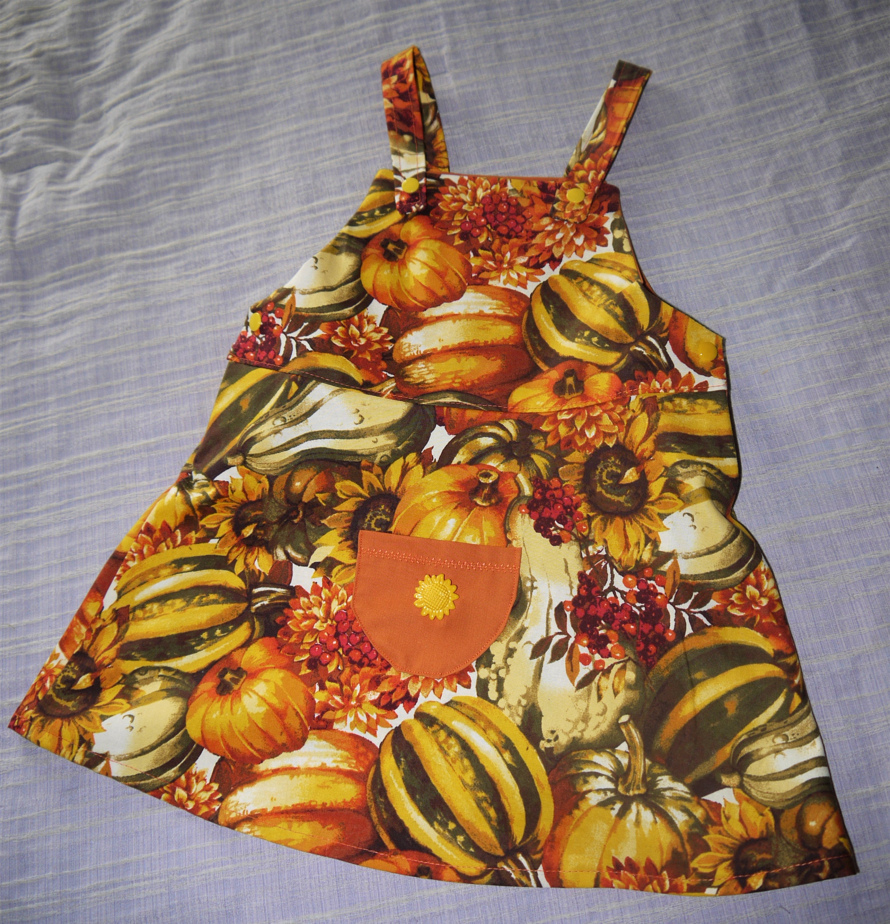 Girl's Thanksgiving dress Thanksgiving outfit Fall Etsy