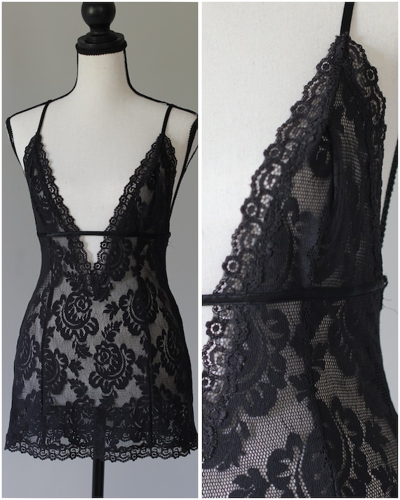 Y2K Seduction: Vintage Black Victoria's Secret Lac