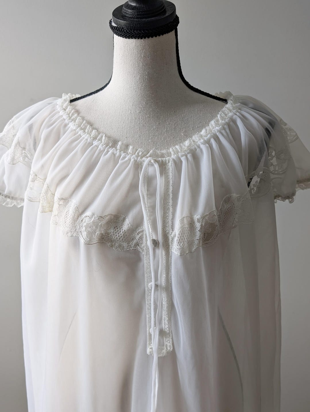 Bloomer - Culotte bouffante en coton avec broderie des années 50 - Stock ancien neuf - Taille 1 an