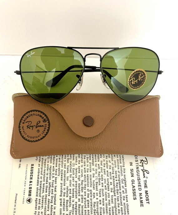 Aviator Ray Ban Green RB3 Bausch 
