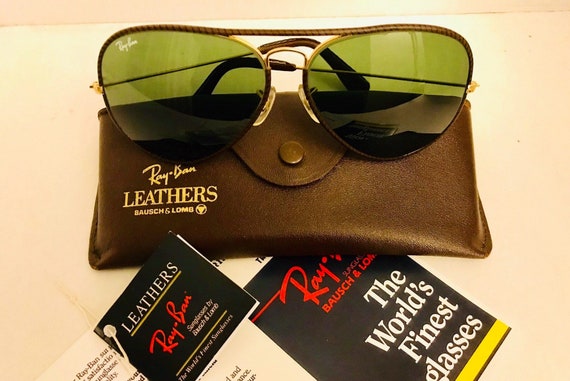 ray ban leathers bausch & lomb