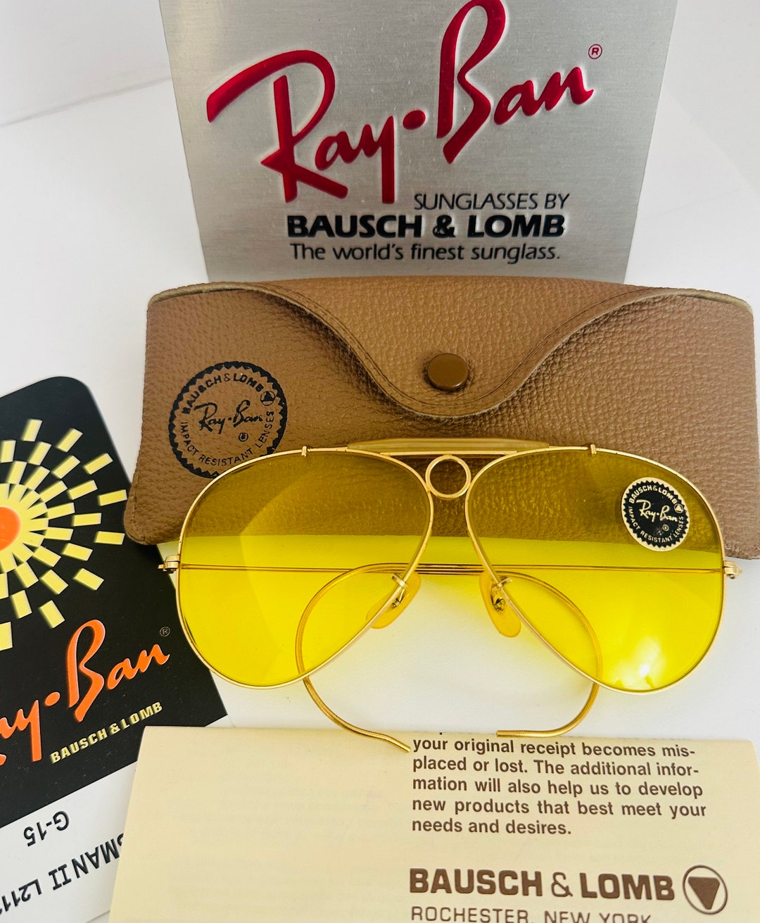 Ray ban amarillos new arrivals