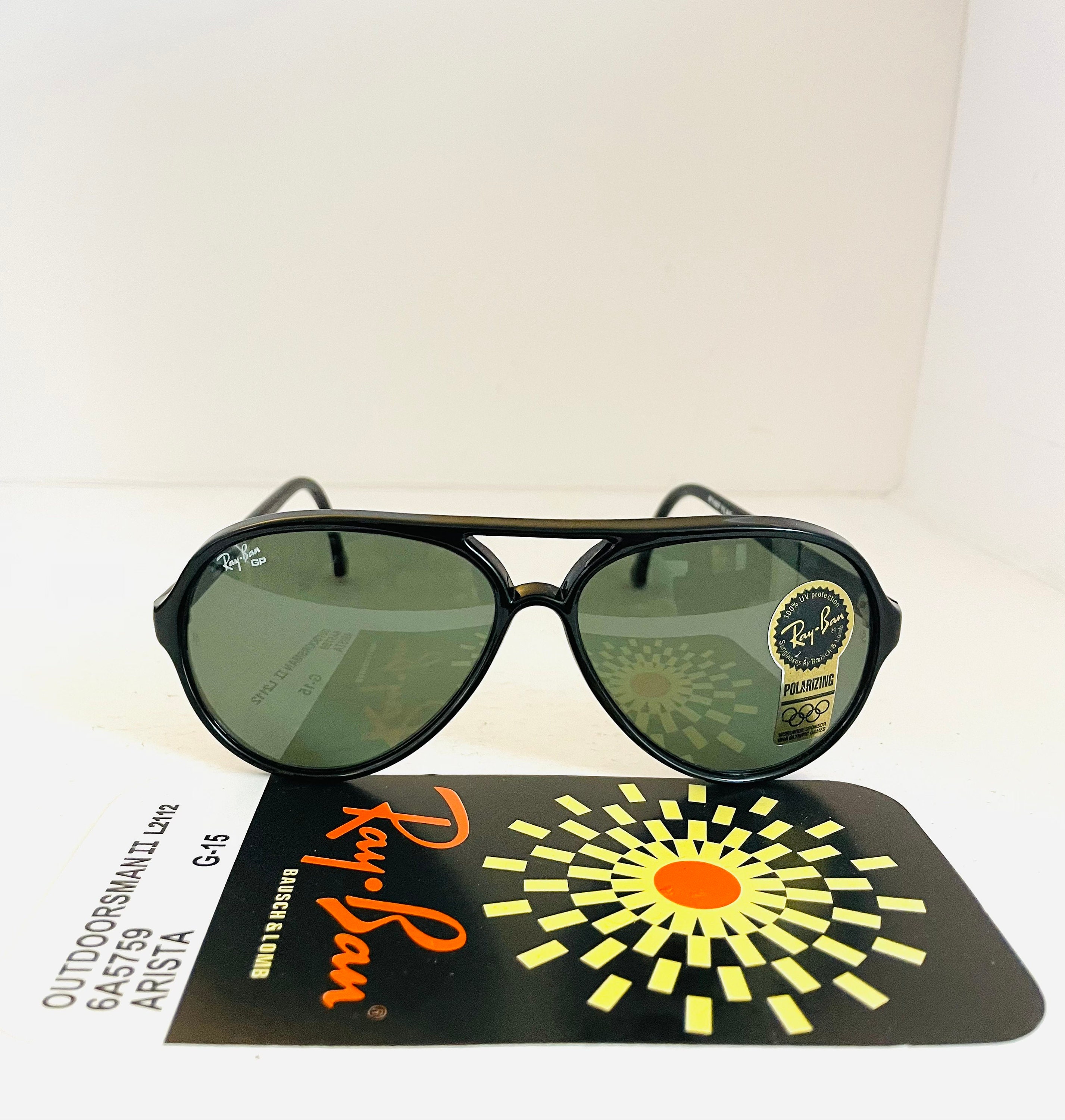 Vintage New Old Stock Ray Ban Cat GP 5000 Polarized Bausch