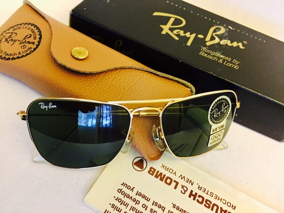 vintage 52M Small New aviator CARAVAN  Ray Ban gr… - image 1