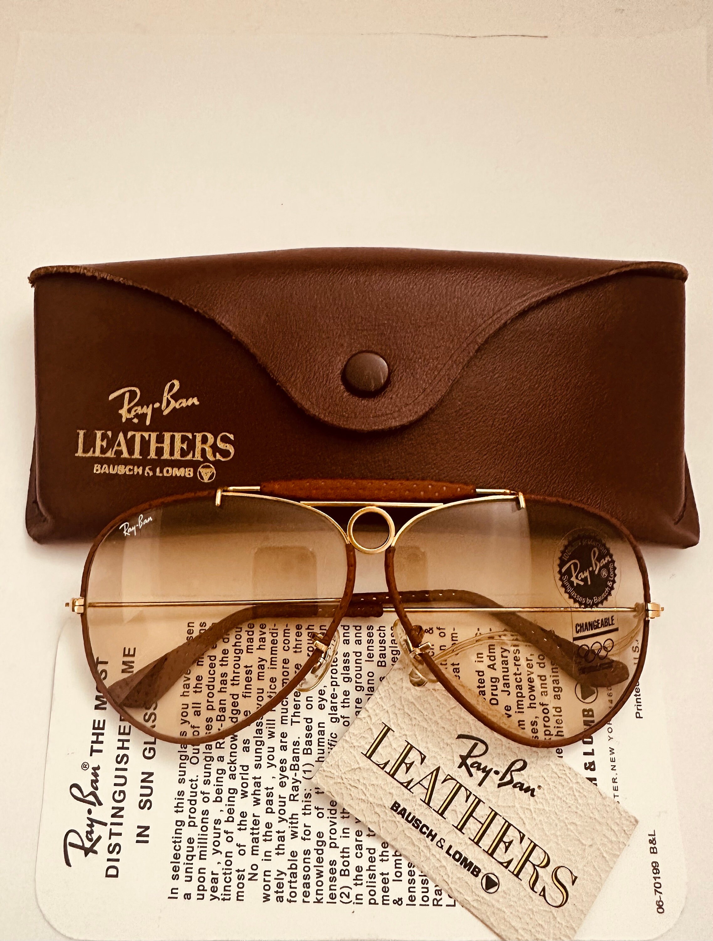 Ray ban aviator piel edicion especial deals