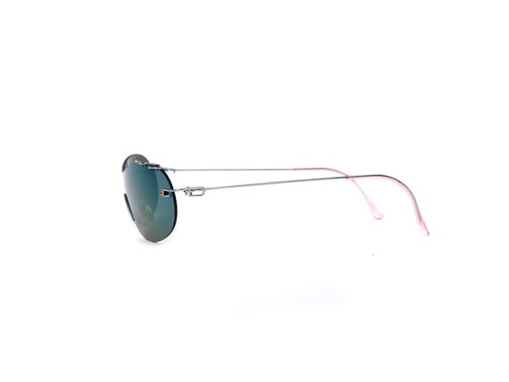 Wholesale 2000's Rimless Shield Sunglasses | Refl… - image 4